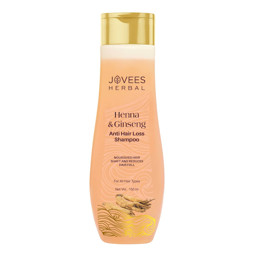 Шампунь против выпадения волос с Хной и Женьшенем (150 мл), Henna &amp; Ginseng Anti Hair Loss Shampoo, произв. Jovees #1