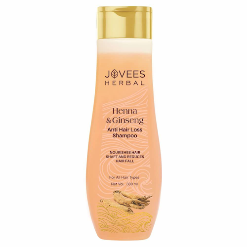 Шампунь против выпадения волос с Хной и Женьшенем (300 мл), Henna &amp; Ginseng Anti Hair Loss Shampoo, произв. Jovees #1