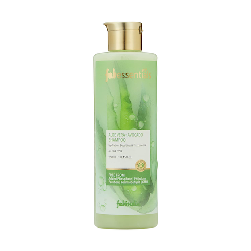 Шампунь с Алоэ вера и Авокадо (250 мл), Aloe Vera Avocado Shampoo, произв. Fabessentials #1