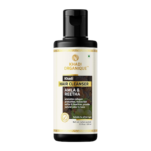 Шампунь с Амлой и Ритхой (210 мл), Hair Cleanser Amla &amp; Reetha, произв. Khadi Organique #1