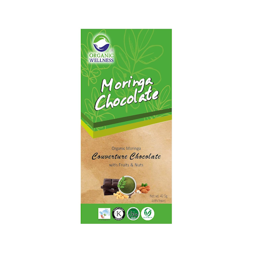 Шоколад с Морингой (42.5 г), Moringa Chocolate, произв. Organic Wellness #1