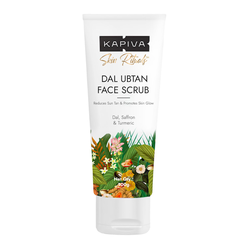 Скраб для лица Дал Убтан (100 г), Dal Ubtan Face Scrub, произв. Kapiva #1