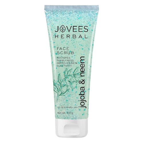 Скраб для лица с Жожоба и Нимом (100 г), Face Scrub Jojoba &amp; Neem, произв. Jovees #1