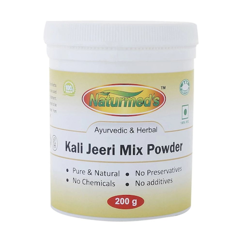 Смесь с черным Тмином (200 г), Kali Jeeri Mix Powder, произв. Naturmed&apos;s #1