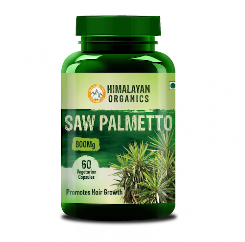 Со Пальметто (60 кап, 800 мг), Saw Palmetto, произв. Himalayan Organics #1
