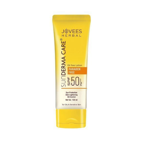 Солнцезащитный безмасляный лосьон для ухода за кожей SPF 50 (100 мл), SunDerma Care Oil Free Lotion SPF 50 PA+++, произв. Jovees #1