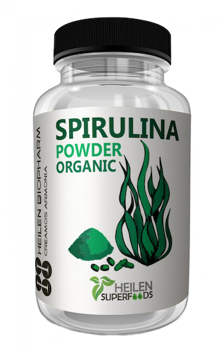 Спирулина (100 г), Spirulina Powder, произв. Heilen Biopharm #1