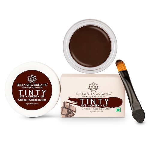 Средство для глаз, щек и губ с Шоколадом и маслом Какао (8 г), Tinty Eye Cheek Lip Choco Cocoa Butter, произв. Bella Vita #1