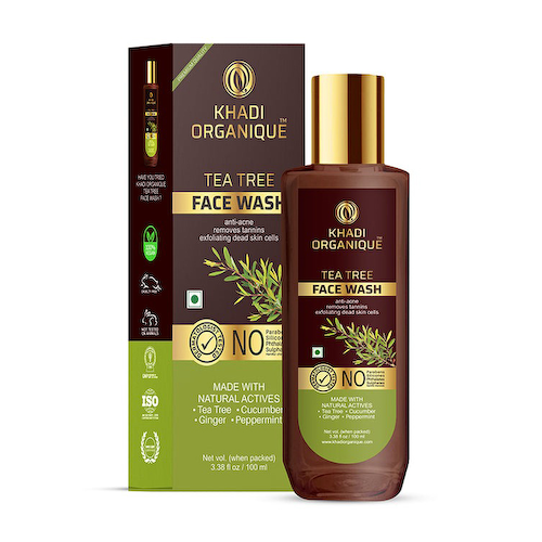 Средство для умывания с Чайным деревом (100 мл), Tea Tree Face Wash, произв. Khadi Organique #1