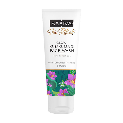 Средство для умывания с Кумкумади (100 мл), Glow Kumkumadi Face Wash, произв. Kapiva #1
