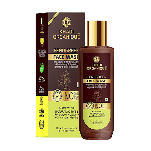 Средство для умывания с Пажитником (100 мл), Fenugreek Face Wash, произв. Khadi Organique #1