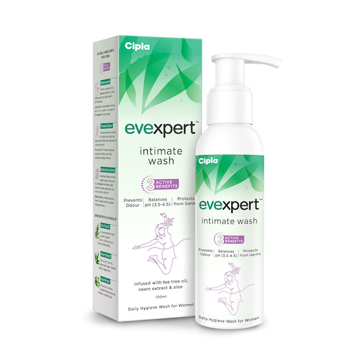 Средство для женской интимной гигиены (100 мл), Evexpert Intimate Wash, произв. Cipla #1