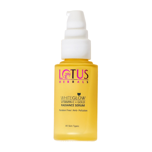 Сыворотка для сияния кожи с Витамином С и Золотом (30 мл), Vitamin C + Gold Radiance Serum, произв. Lotus Herbals #1