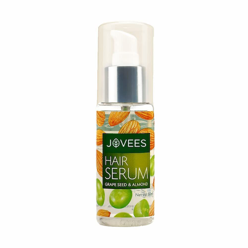 Сыворотка для волос с Виноградными косточками и Миндалем (60 мл), Hair Serum Grape Seeds &amp; Almond, произв. Jovees #1