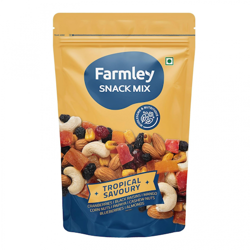 Тропическая и пикантная смесь (160 г), Snack Mix Tropical Savoury, произв. Farmley #1