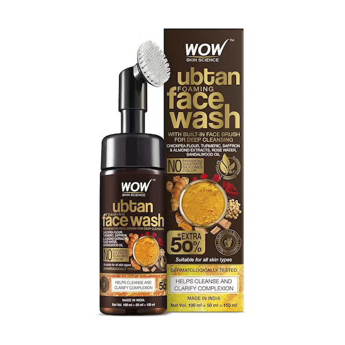 Убтан для умывания (150 мл), Ubtan Foaming Face Wash, произв. WOW Skin Science #1