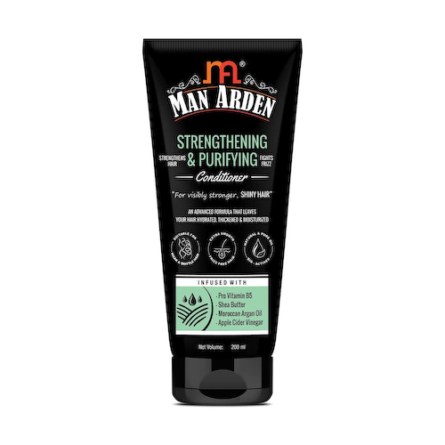 Укрепляющий и очищающий кондиционер для волос (200 мл), Strengthening &amp; Purifying Conditioner, произв. Man Arden #1