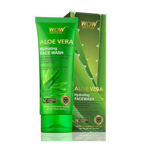 Увлажняющее средство для умывания с Алоэ вера (100 мл), Aloe Vera Hydrating Face Wash, произв. WOW Skin Science #1