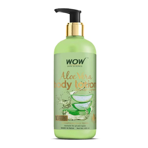 Увлажняющий лосьон для тела с Алоэ вера (400 мл), Aloe Vera Body Lotion Ultra Light Hydration, произв. WOW Skin Science #1
