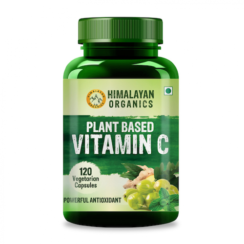 Витамин С (120 кап, 500 мг), Vitamin C, произв. Himalayan Organics #1