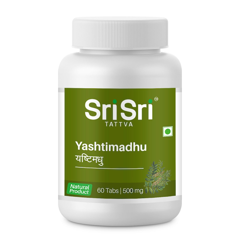 Яштимадху (60 таб, 500 мг), Yashtimadhu, произв. Sri Sri Tattva #1