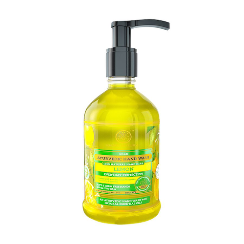 Антисептик для рук с Лимоном (300 мл), Refreshing Lemon Handwash, Khadi Natural #1