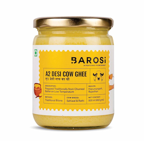 Масло Гхи из молока А2 (500 мл), A2 Desi Cow Ghee, произв. Barosi #1