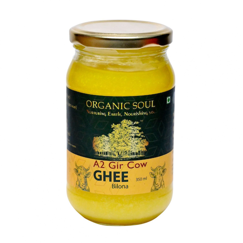 Масло Гхи из молока А2 (350 мл), A2 Gir Cow Ghee, произв. Organic Soul #1