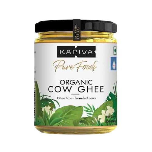 Органическое масло Гхи (500 мл), Organic Cow Ghee, произв. Kapiva #1