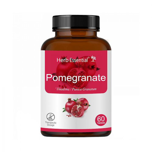 Гранат (60 таб, 500 мг), Pomegranate, произв. Herb Essential #1