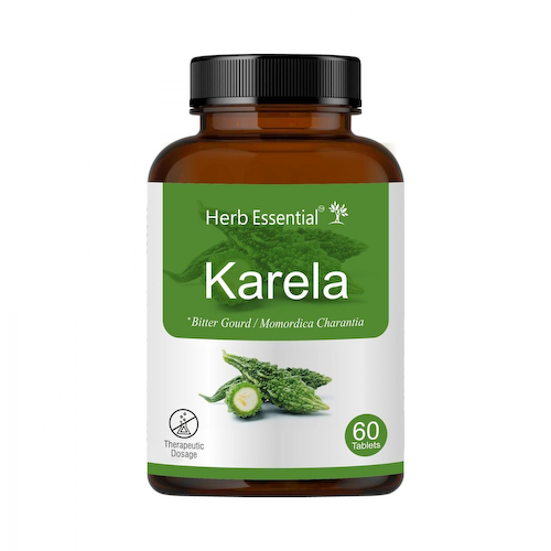 Карела (60 таб, 500 мг), Karela, произв. Herb Essential #1