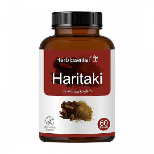 Харитаки (60 таб, 500 мг), Haritaki, произв. Herb Essential #1
