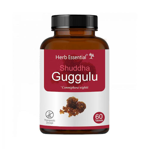 Шуддха Гуггул (60 таб), Shuddha Guggulu, произв. Herb Essential #1