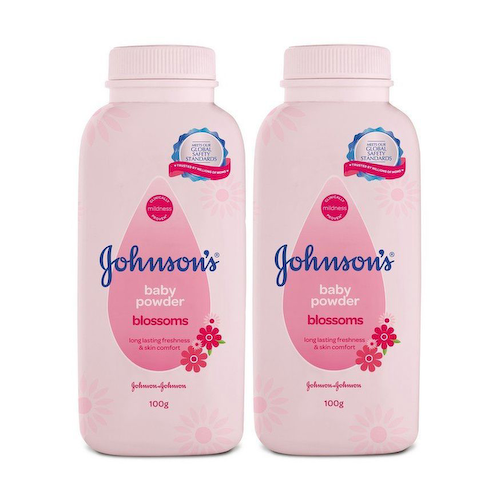 Детская цветочная присыпка (2 x 100 г), Baby Powder Blossoms, произв. Johnson’s Baby #1