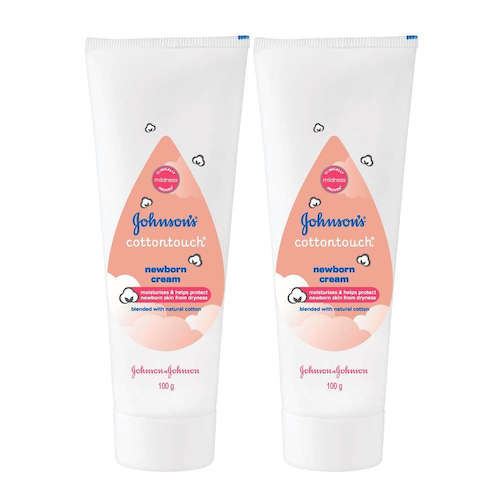 Крем для новорожденных Хлопковое прикосновение (2 x 100 г), Cottontouch Newborn Cream, произв. Johnson’s Baby #1