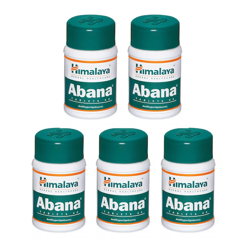 Набор Абана (5 х 60 таб), Abana Set, произв. Himalaya #1