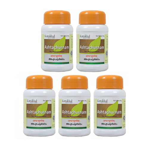 Набор Аштачурнам (5 x 50 г), Ashtachurnam Set, произв. Kottakkal Ayurveda #1