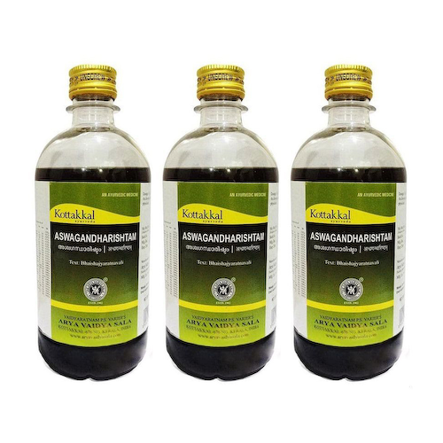 Набор Ашвагандхариштам (3 x 450 мл), Aswagandharishtam Set, произв. Kottakkal Ayurveda #1