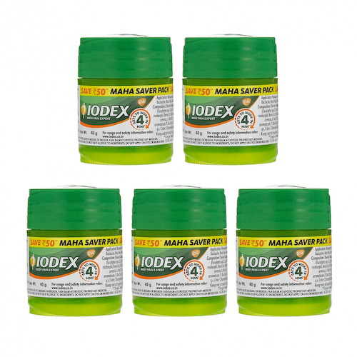 Набор Айодекс (5 x 40 г), Iodex Set, произв. GSK #1