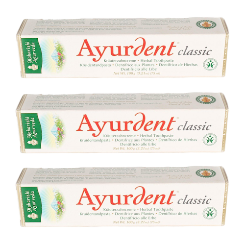 Набор Аюрдент Классик: зубная паста (3 x 75 мл), Ayurdent Classic Set, произв. Maharishi Ayurveda #1