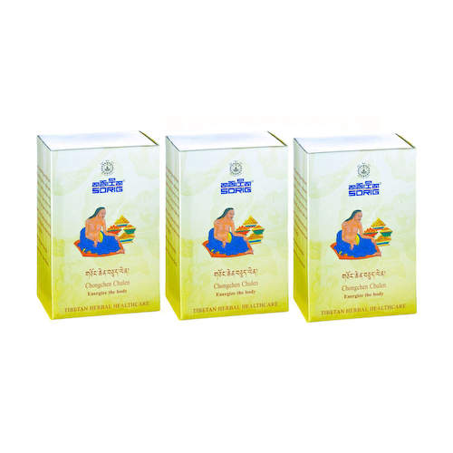 Набор Чхонгчхен Чхулен: тибетский чай (3 x 30 пак, 2 г), Chongchen Chulen Set, произв. Sorig #1