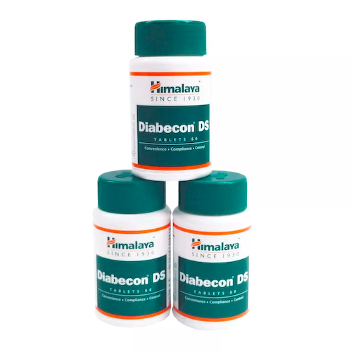 Набор Диабекон ДС (3 х 60 таб), Diabecon DS Set, произв. Himalaya #1
