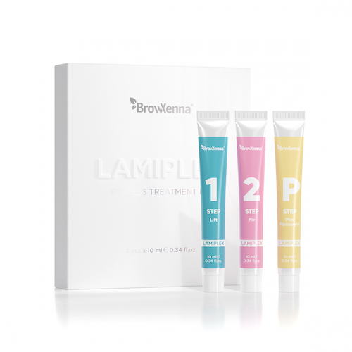 Набор для экспресс-ламинирования бровей и ресниц (3 x 10 мл), LamiPlex Express Treatment for Brows and Lashes Set, произв. BrowXenna #1
