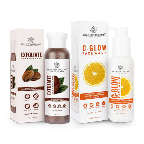 Набор для очищения кожи (75 г + 100 мл), Natural Anti Pollution Set, произв. Bella Vita #1