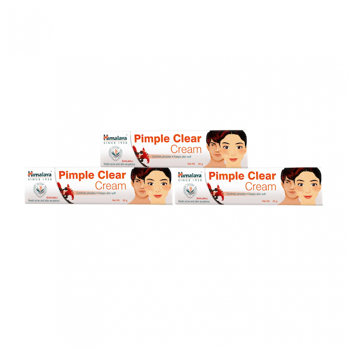 Набор для проблемной кожи (3 х 20 г), Pimple Clear Cream Set, произв. Himalaya #1