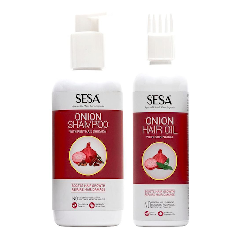 Набор для роста волос (300 мл + 200 мл), Onion Hair Growth Set, произв. Sesa #1