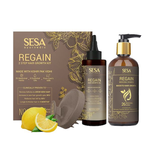 Набор для восстановления роста волос (100 мл + 300 мл), Regain Hair Growth Set, произв. Sesa #1