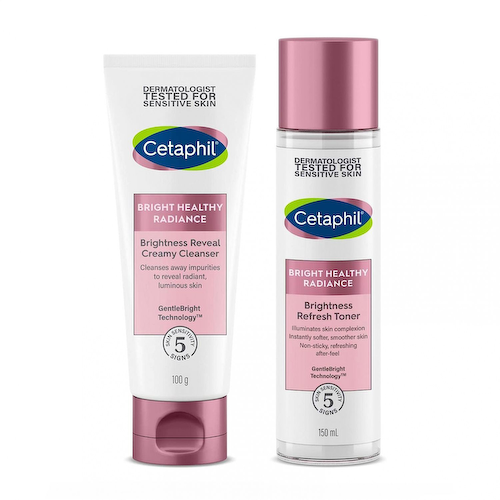 Набор для яркости и сияния кожи (100 г + 150 мл), Bright Healthy Radiance Set, произв. Cetaphil #1