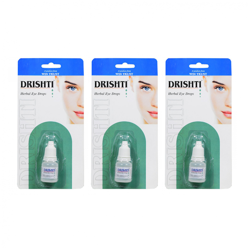 Набор Дришти (3 x 10 мл), Drishti Eye Drops Set, произв. WinTrust Pharmaceuticals #1