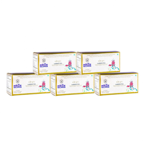 Набор Гарден: тибетский натуральный чай (5 x 20 пак, 2,5 г), Garden Tea Set, произв. Sorig #1